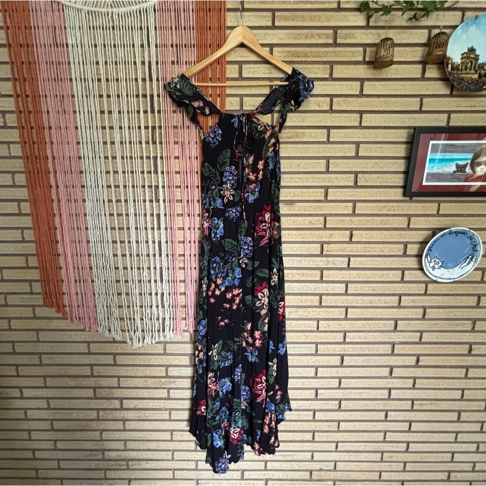 Summer Floral High-Low Dress - Size Med - Illa Illa - Size 4 - 6 - Floral Dress